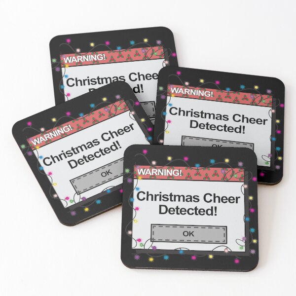 Item preview, Christmas Cheer Detected! Funny Seasonal Graphic designed and sold by GO SHIRT-TEE.