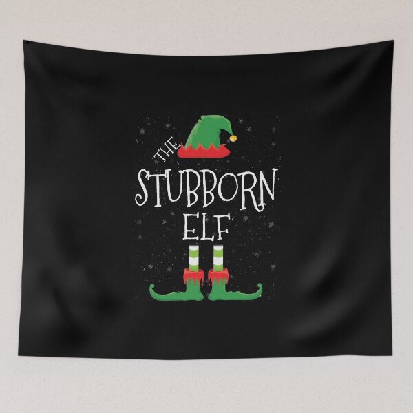 Item preview, Stubborn Elf Family Matching Christmas Group Funny Gift designed and sold by DavisHasari.