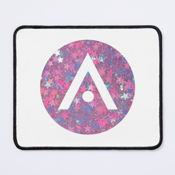 Item preview, Pink Star Glitter Aveda Logo designed and sold by Dalaura.