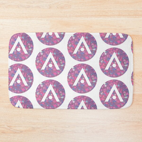 Item preview, Pink Star Glitter Aveda Logo designed and sold by Dalaura.