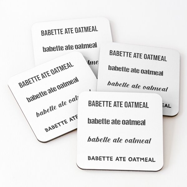 Item preview, Babette Ate Oatmeal-funny tv shows designed and sold by Raminovitch.