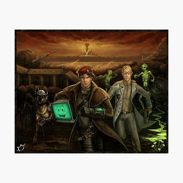 Fallout 3 Characters Photographic Print