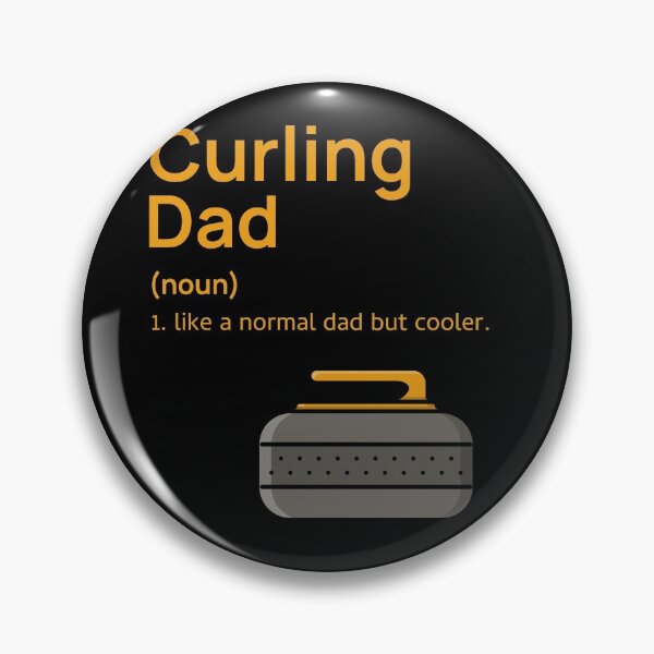 Item preview,  Funny curling dad definition, just like a regular dad, just way cooler. designed and sold by tiemistico.
