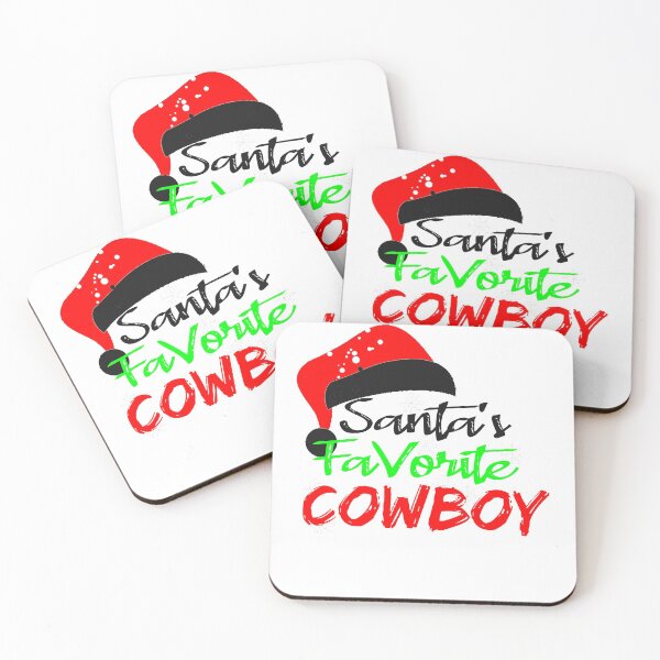 Item preview, Santa's Favorite Cowboy Funny Christmas designed and sold by illustrapho.