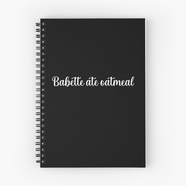 Item preview, Babette Ate Oatmeal-funny tv shows designed and sold by Raminovitch.