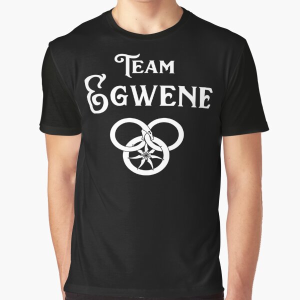 Artikel-Vorschau von Team Egwene (weißer Text), designt und verkauft von Murderbunnytees.