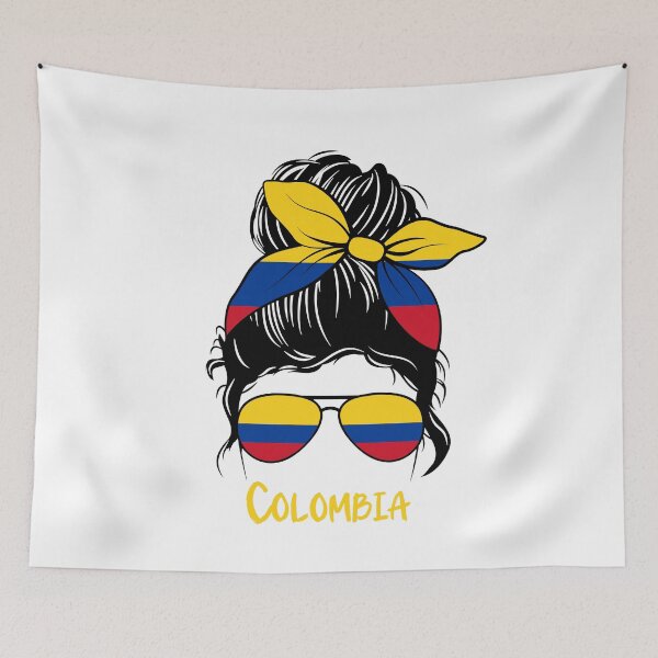 Item preview, Colombia  girl, Proud Flag, Colombia  gift heritage, Colombian girlFriend  Colombiana designed and sold by jonathandel.