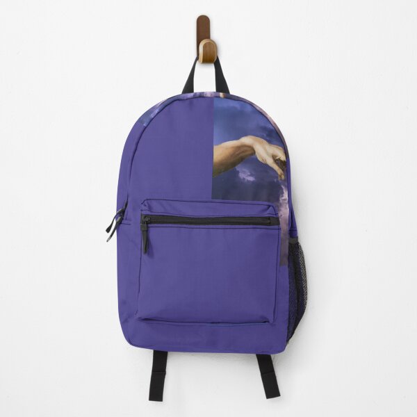 Item preview, The creation of Adam - lightning purple designed and sold by Pride Art.