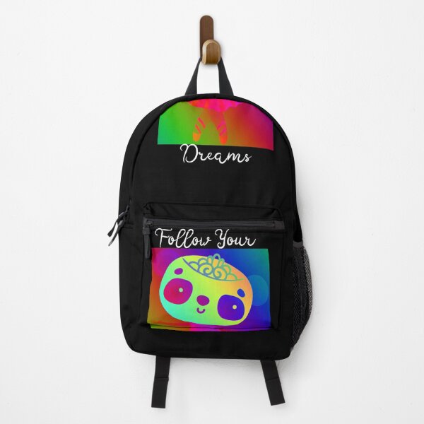 Item preview, Rainbow Ballerina Panda - Follow Your Dreams -Black designed and sold by Wheeler-Styl3.