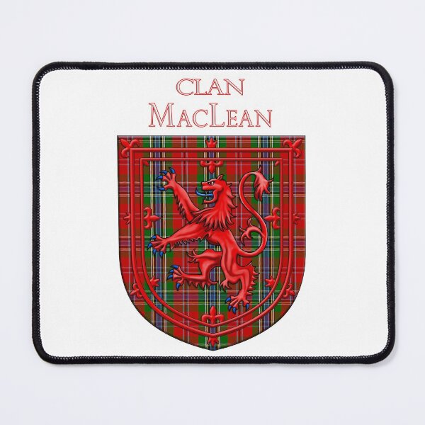 Item preview, MacLean of Duart Tartan Scottish Plaid Lion Rampant designed and sold by thecelticflame.
