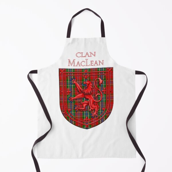 Item preview, MacLean of Duart Tartan Scottish Plaid Lion Rampant designed and sold by thecelticflame.