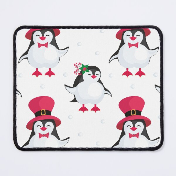 Item preview, Funny Penguins Christmas Seamless Patterns No.2 - funny penguin,  funny patterns designed and sold by Delandor.