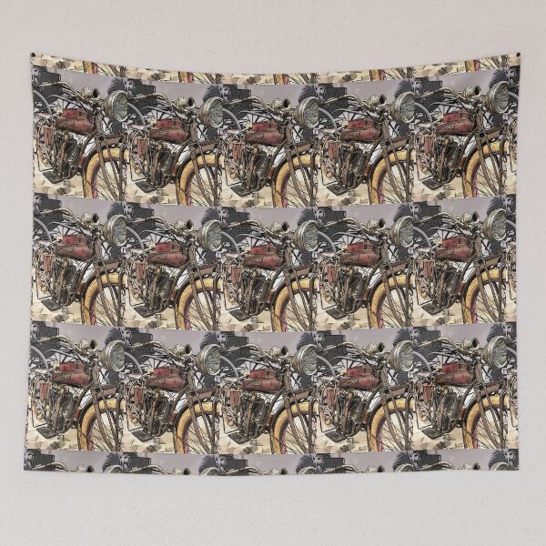 Item preview, Classic Vintage Indian Motorcycle designed and sold by LordSwanky.