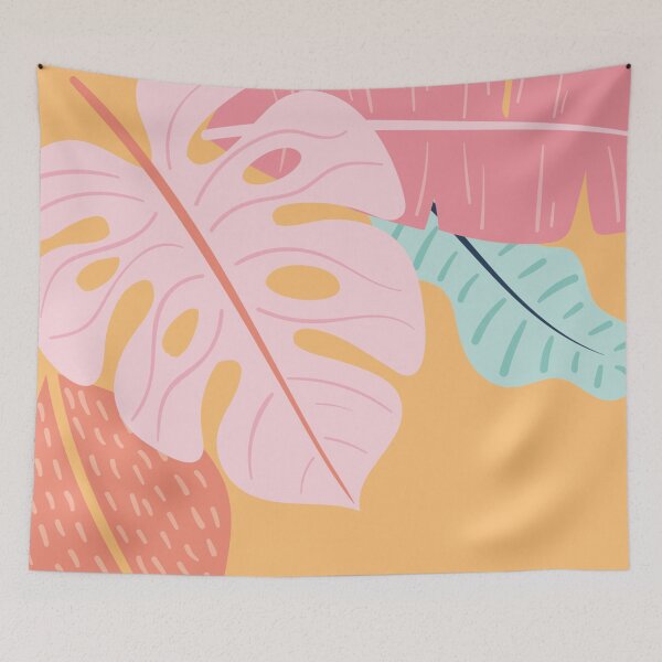 Item preview, Colourful Tropical Vibe Leafy  designed and sold by SweetbeStore.