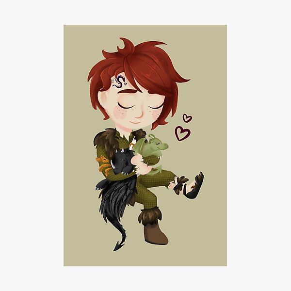 Item preview, Tiny Hiccup, Toothless & Windwalker designed and sold by Heleneintheclouds.