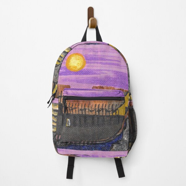 Item preview, Desert Homes Alien Village Acrylic Painting  designed and sold by SillaHoekstra.