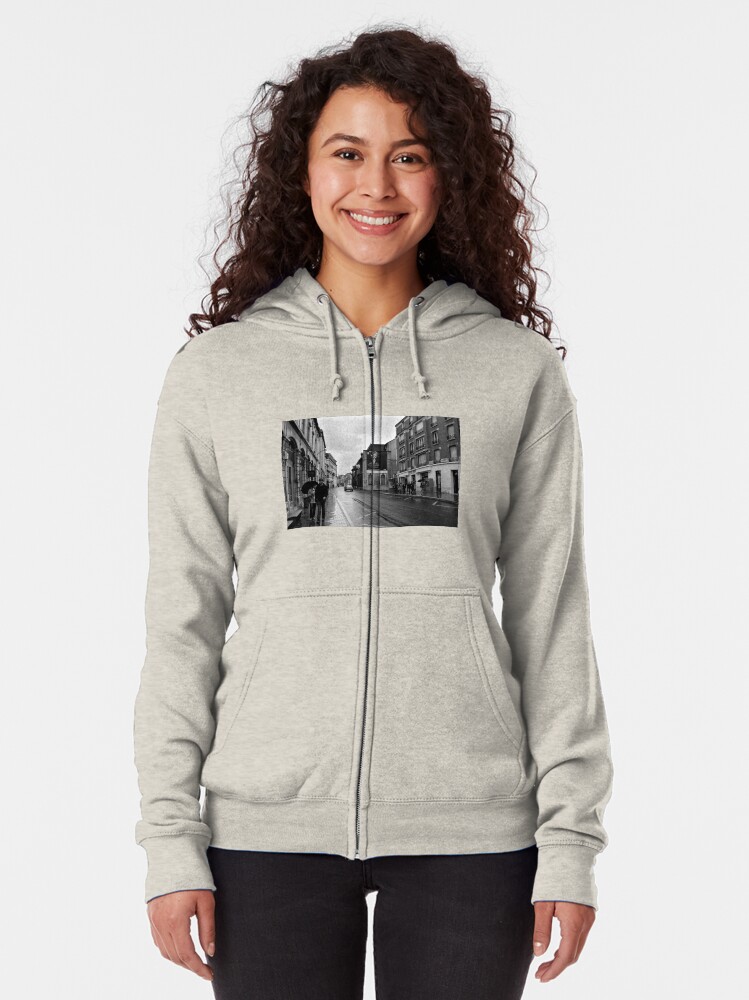 Alternate view of Urban terrior - Reims France Zipped Hoodie
