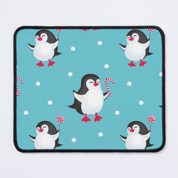 Item preview, Funny Penguins Christmas Seamless Patterns No.4 - funny penguin,  funny patterns designed and sold by Delandor.