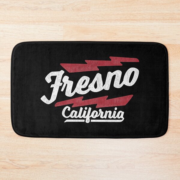 Item preview, Fresno CA | Retro Lightning Rock Logo designed and sold by retroready.