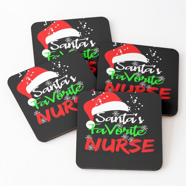 Item preview, Santa's Favorite nurse Funny Christmas designed and sold by illustrapho.