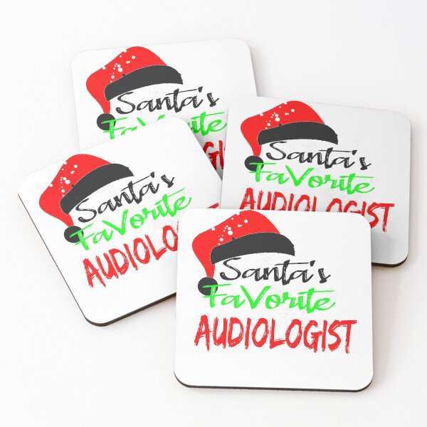 Item preview, Santa's Favorite Audiologist Funny Christmas designed and sold by illustrapho.