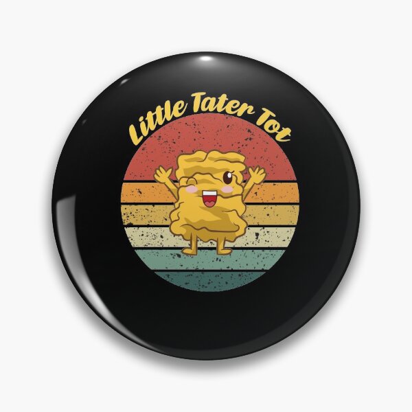 Item preview, Little tater tot funny tater smiling, Vegetarian gift idea mom gift Vintage  designed and sold by justbejoker.