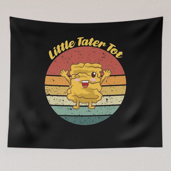 Artikelvorschau, Kleiner Tater Tot lustiger Tater lächelnd, vegetarische Geschenkidee, Muttergeschenk Vintage entworfen und verkauft von justbejoker.