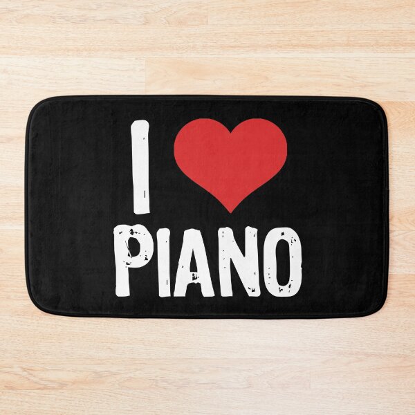 Item preview, I Love Piano designed and sold by The "I Love Everything" Shop.