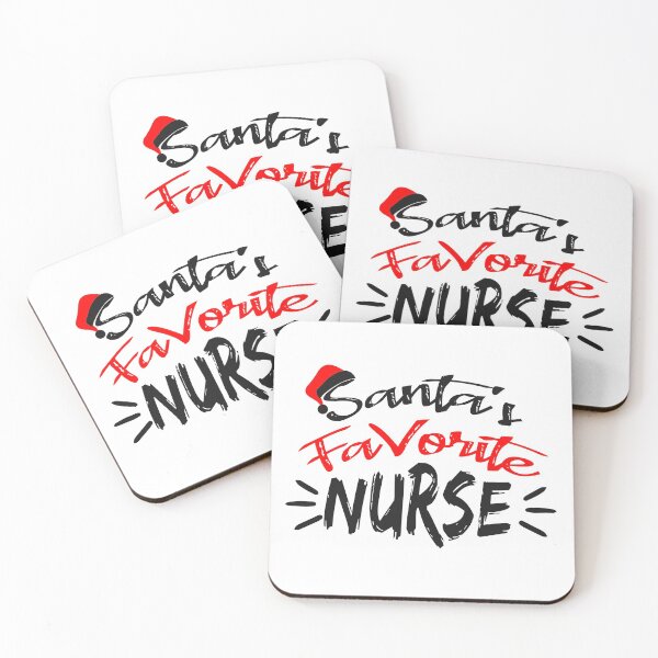 Item preview, Santa's Favorite nurse Funny Christmas designed and sold by illustrapho.