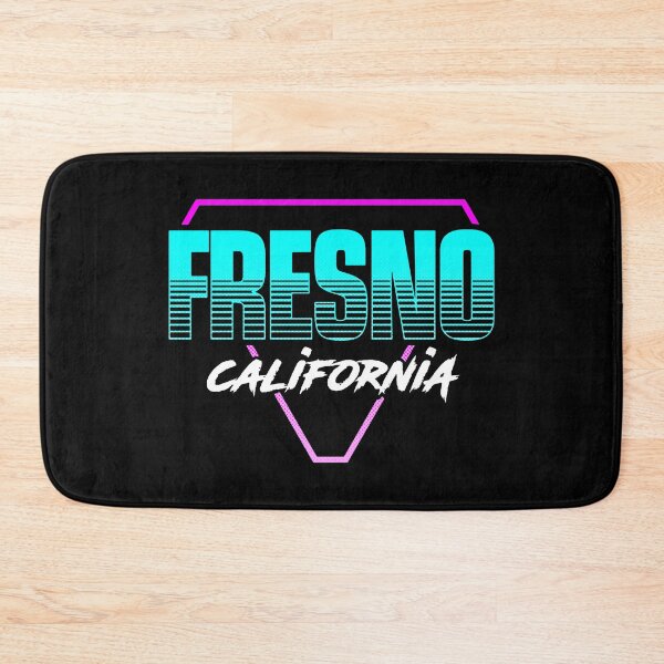 Item preview, Fresno California | Retro 80s Synthwave Logo designed and sold by retroready.