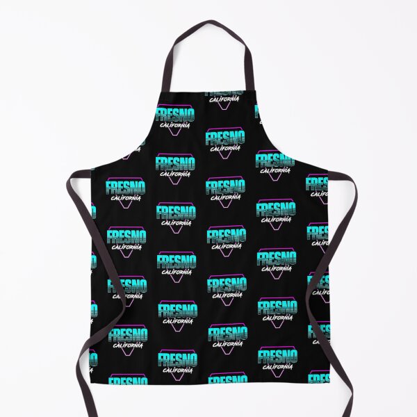 Item preview, Fresno California | Retro 80s Synthwave Logo designed and sold by retroready.