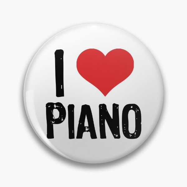 Item preview, I Love Piano designed and sold by The "I Love Everything" Shop.