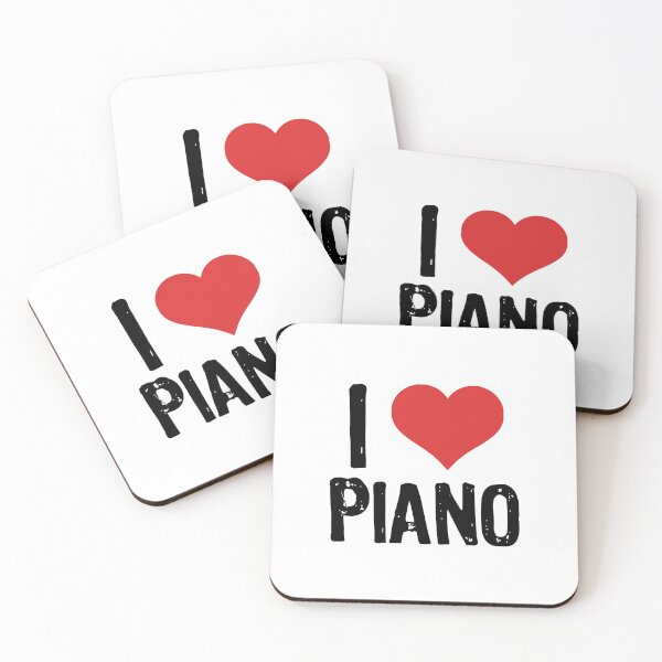 Item preview, I Love Piano designed and sold by The "I Love Everything" Shop.