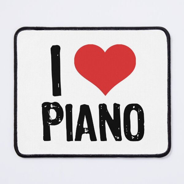 Item preview, I Love Piano designed and sold by The "I Love Everything" Shop.