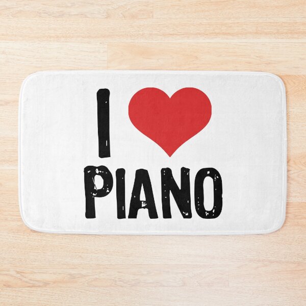 Item preview, I Love Piano designed and sold by The "I Love Everything" Shop.