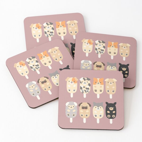 Item preview, Dog Icecream - Kawaii Dogs - Cute Icecream designed and sold by Nossikko.