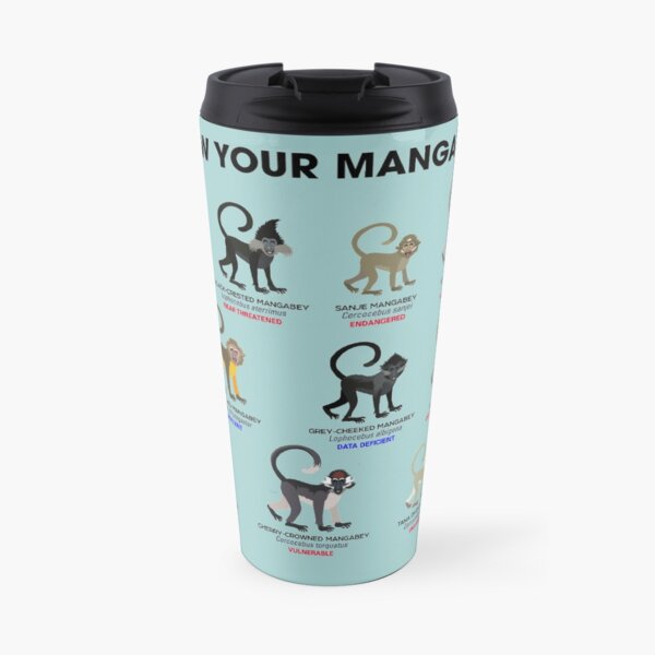 Know Your Mangabey Travel Mug
