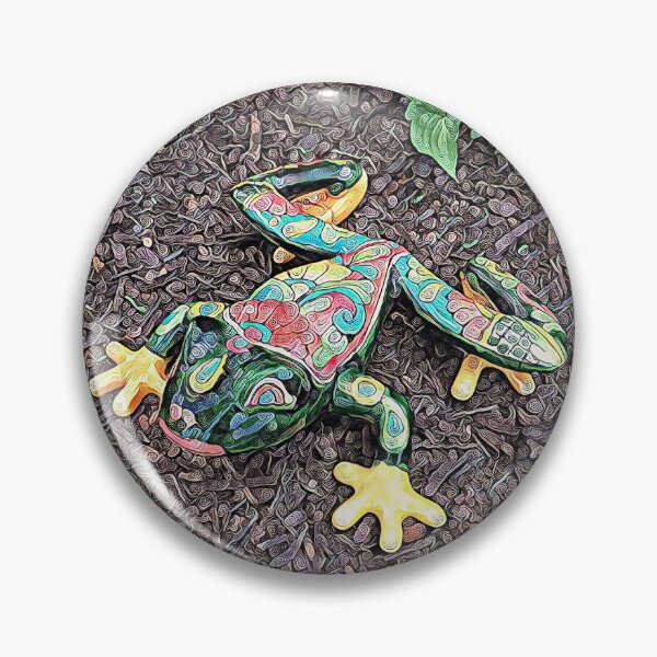 Item preview, Frog of Many Colours designed and sold by NearScapes.