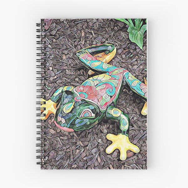 Item preview, Frog of Many Colours designed and sold by NearScapes.