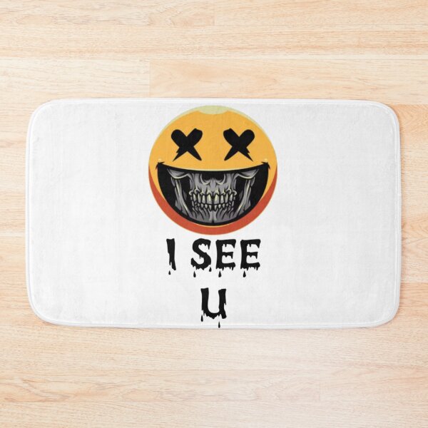 Item preview, I SEE YOU CREEPY EMOJI/SKELETON GHOSTOBER DESIGN designed and sold by Malz03.
