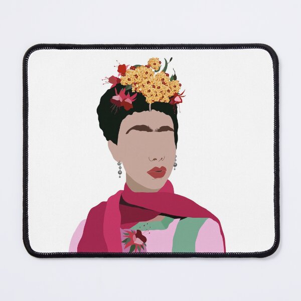 Item preview, Modern girl who looks like Frida Kahlo designed and sold by Ulyana Trehubava.