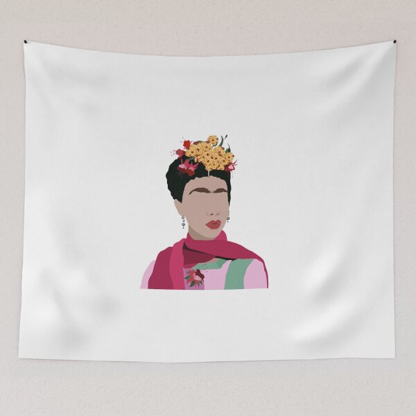 Item preview, Modern girl who looks like Frida Kahlo  designed and sold by Ulyana  Trehubava.