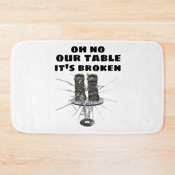 Item preview,  OH NO OUR TABLE IT'S BROKEN  designed and sold by M Mariatique.