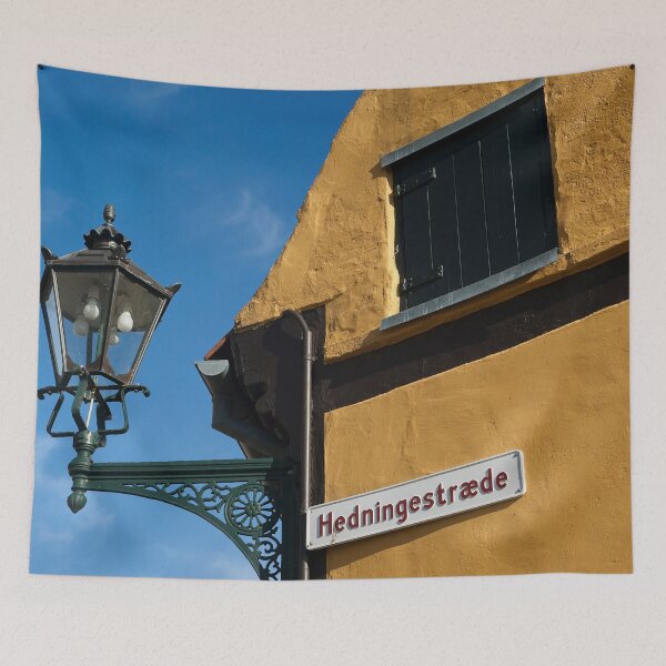 Item preview, Old streetlamp in wrought iron designed and sold by Postertale.