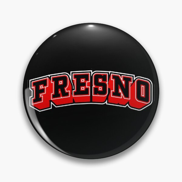 Item preview, Fresno CA | Retro Collegiate Letters designed and sold by retroready.