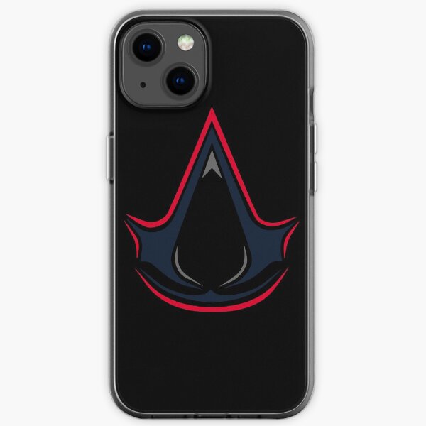 Coole Assassins Creed Minimalistische Gaming-Logo-Kunst iPhone Flexible Hülle