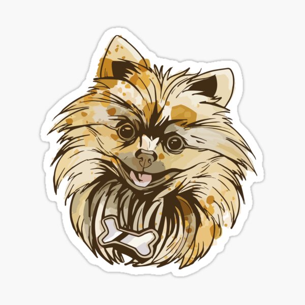 pomeranian Sticker