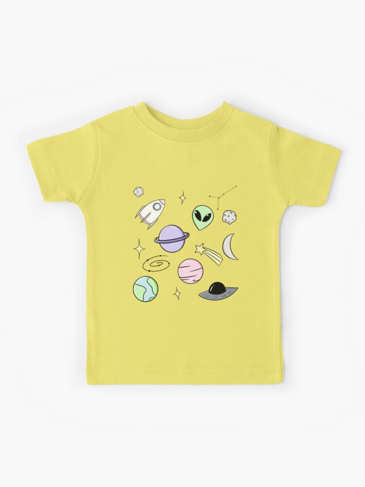 Space Aesthetic Kids T-Shirt for Sale by genanne-art