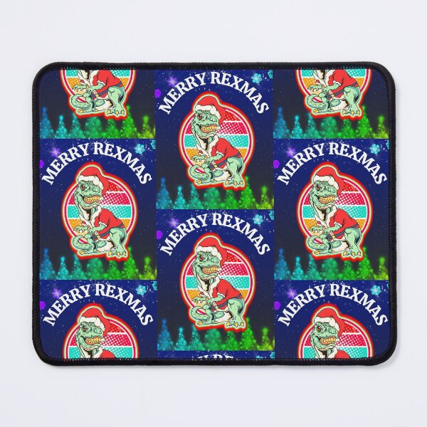 Item preview, Retro T Rex Santa Claus designed and sold by WoodburyLake.