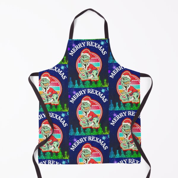 Item preview, Retro T Rex Santa Claus designed and sold by WoodburyLake.